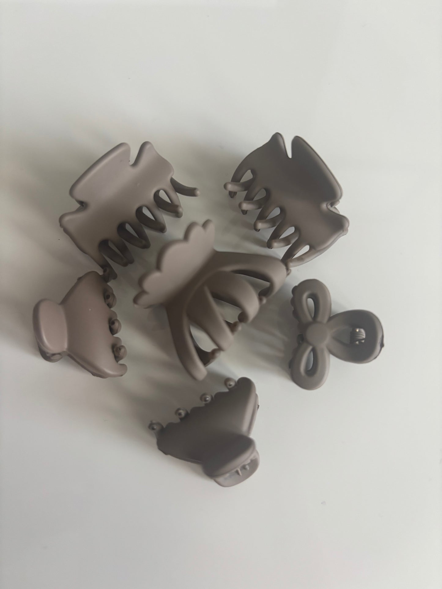 mushroom mini claw clips