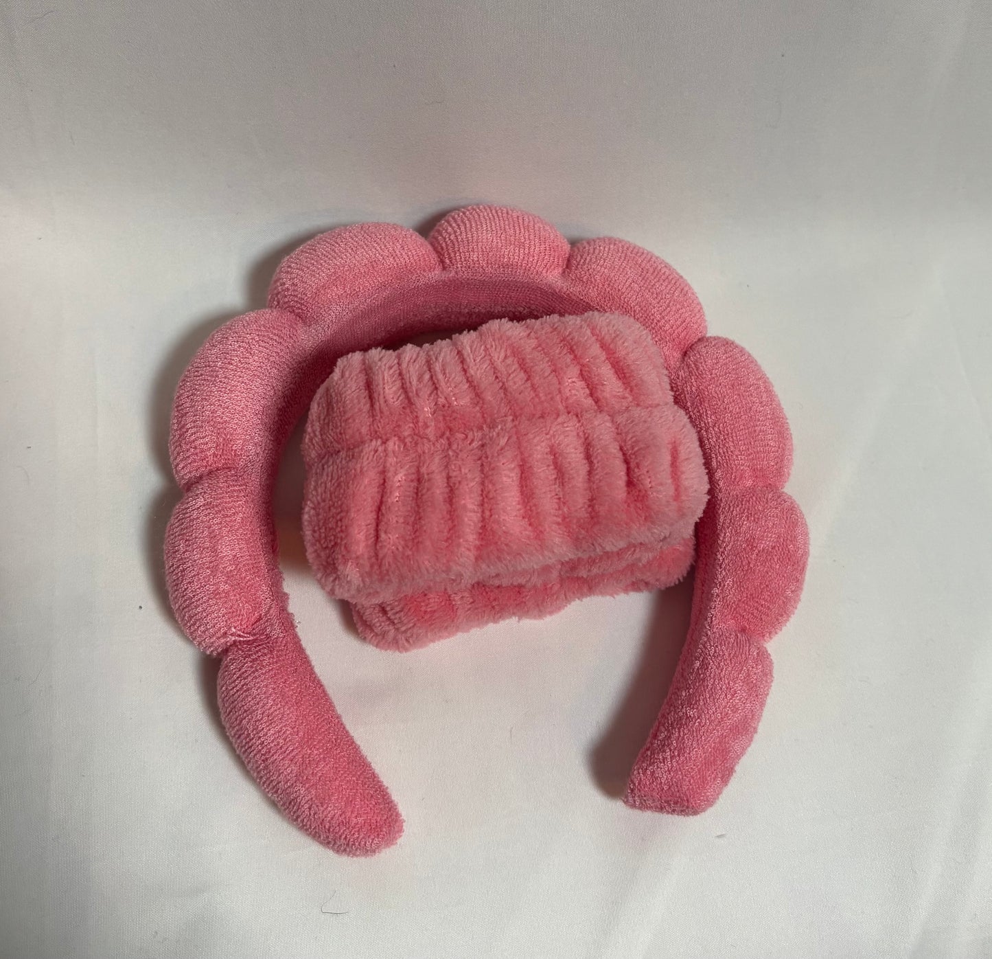 grapefruit skincare headband and arm bands