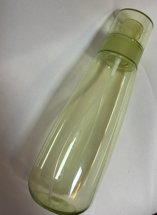 green spray mist bottle