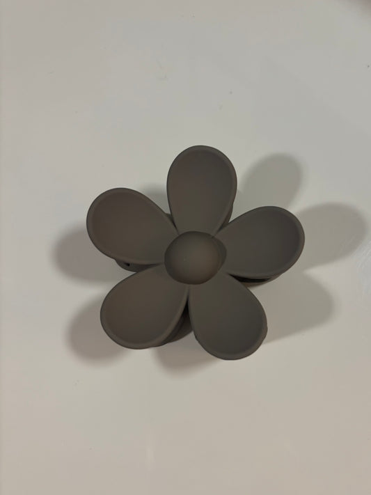 mushroom flower claw clip